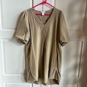Cynthia Rowley linen blend dress.